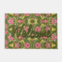 Moderne Türmatte mit Hübschem Muster