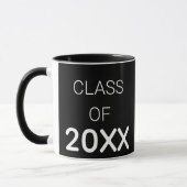 Moderne Typografie Abschluss Foto Gift Tasse (Links)