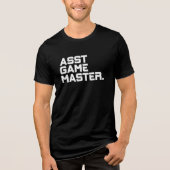 Moderne Typografie als Meister des Meisters der Me Tri-Blend Shirt (Vorderseite)