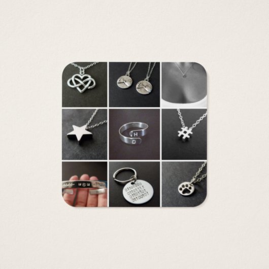 Moderne Typografie - Benutzerdefiniertes Foto (Rückseite)