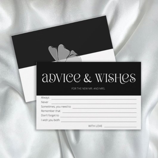 Moderne Typografie-Beratung und Wünsche Brautparty Briefpapier