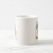 Moderne Typografie-Beste-Freunde-Foto Kaffeetasse (Mittel)