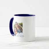 Moderne Typografie-Beste-Freunde-Foto Tasse (Vorderseite Links)