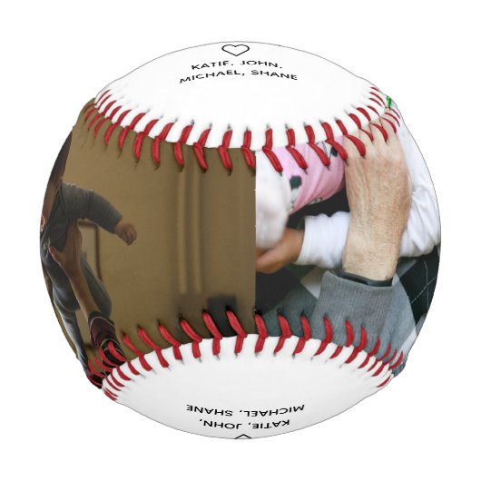 Moderne Typografie Beste Grampen je Foto Geschenk Baseball (Vorderseite)