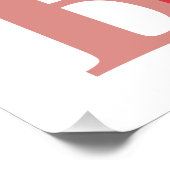 Moderne Typografie - Chriatmas Poster (Ecke)