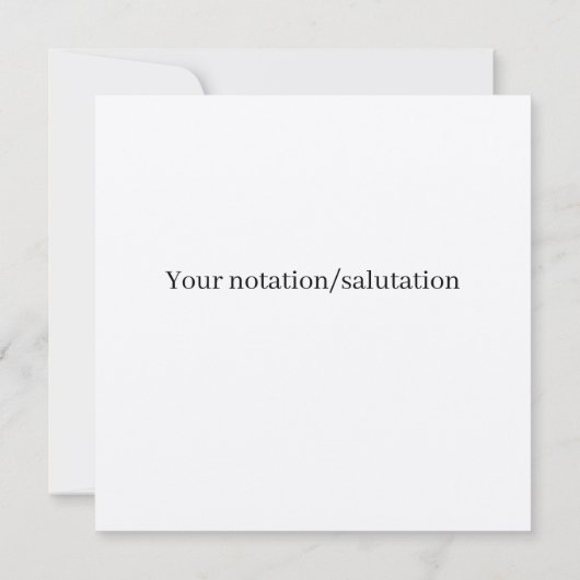 Moderne Typografie Dankeschön-Karte Dankeskarte (Rückseite)