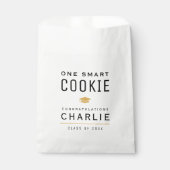 Moderne Typografie Ein Smart Cookie Abschluss Geschenktütchen (Vorderseite)