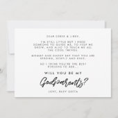 Moderne Typografie Einladung (Vorderseite)