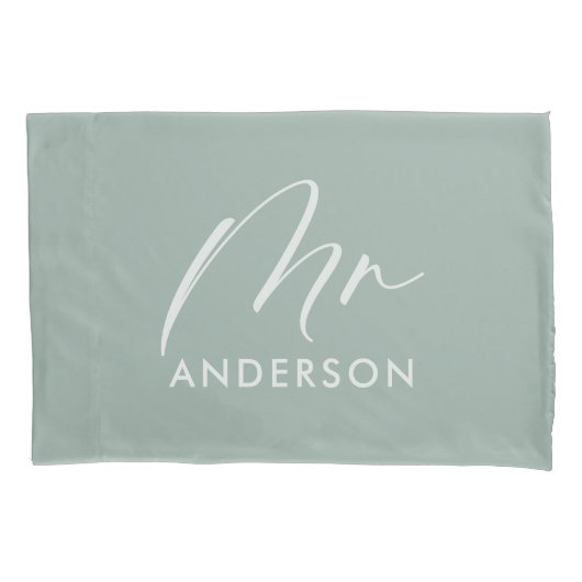 Moderne Typografie elegante Drehbücher und Geschen Kissenbezug (Vorderseite-Links)