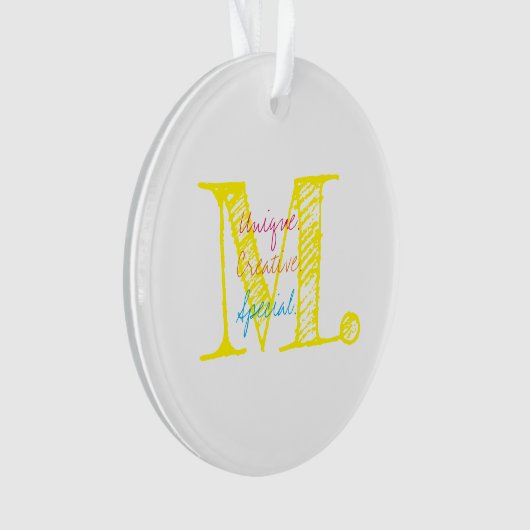 Moderne Typografie - Erste Bejahung Ornament (Vorderseite)