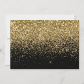 Moderne Typografie - Foto Geburtstagseinladung (Rückseite)