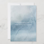 Moderne Typografie-Foto Hochzeit Save The Date (Rückseite)