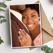 Moderne Typografie-Foto Hochzeit Save The Date