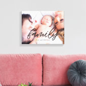 Moderne Typografie-Foto Leinwanddruck (Insitu (Wohnzimmer))