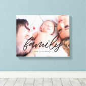 Moderne Typografie-Foto Leinwanddruck (Insitu (Holzboden))