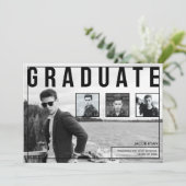 Moderne Typografie, Graduierungsankündigungen Ankündigung (Stehend Vorderseite)