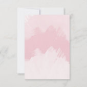 Moderne Typografie Hochzeit Danke Fotokarte (Rückseite)