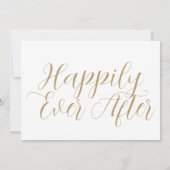 Moderne Typografie ist glücklicherweise je nach Ho Einladung (Rückseite)