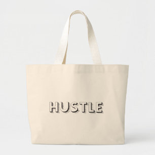 Moderne Typografie Jumbo Stoffbeutel