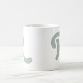 Moderne Typografie Kaffeetasse (Mittel)