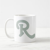 Moderne Typografie Kaffeetasse (Links)