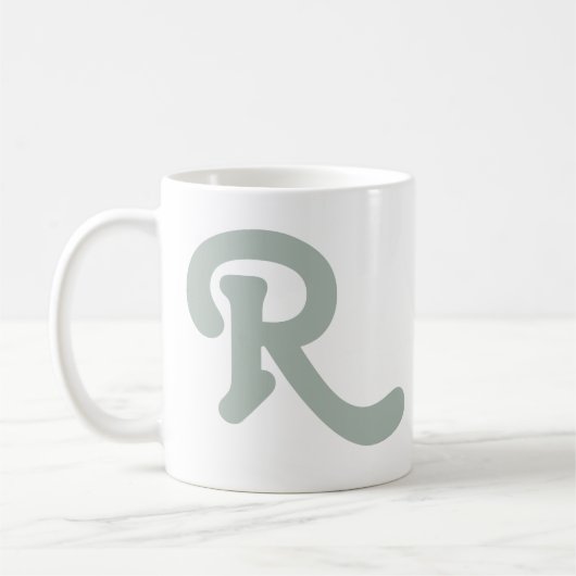 Moderne Typografie Kaffeetasse (Links)