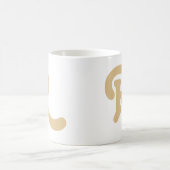 Moderne Typografie Kaffeetasse (Mittel)