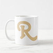 Moderne Typografie Kaffeetasse (Links)