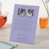 Moderne Typografie "LASHES by nachcare" Sockelschild (In Situ)