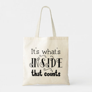 Moderne Typografie lustige Zitate Tragetasche