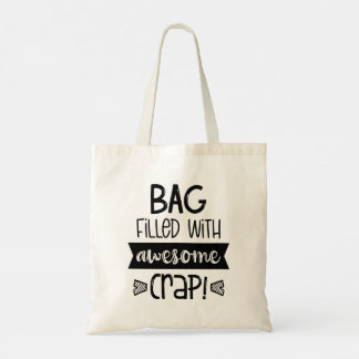 Moderne Typografie lustige Zitate Tragetasche