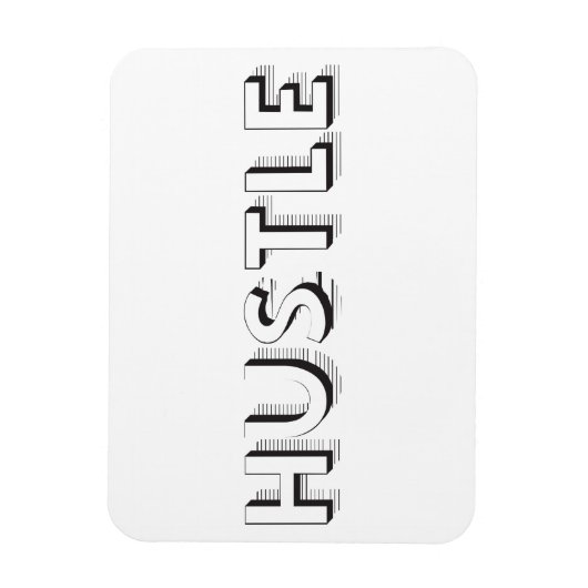 Moderne Typografie Magnet (Vertikal)