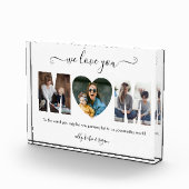 Moderne Typografie MAMA 3 Foto Collage Geschenk fü (Rechts)