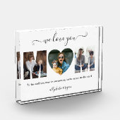 Moderne Typografie MAMA 3 Foto Collage Geschenk fü (Links)