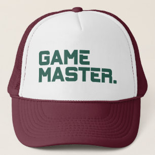 Moderne Typografie-Meister Männer Truckerkappe