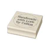Moderne Typografie mit Liebe Gummistempel (Stempel)