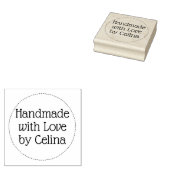 Moderne Typografie mit Liebe Gummistempel (Stempel)