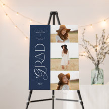 Moderne Typografie-Multi-Foto-Graduierte willkomme