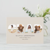 Moderne Typografie-MultiFoto-Abschluss (Stehend Vorderseite)