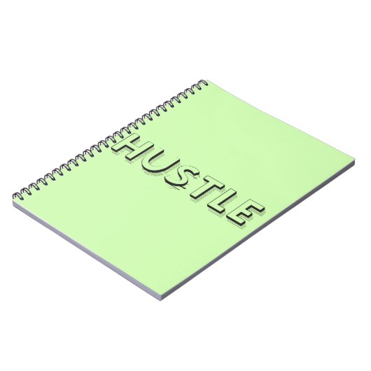 Moderne Typografie Notizblock (Linke Seite)