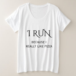 Moderne Typografie plus den Raglan der Große Größe T-Shirt