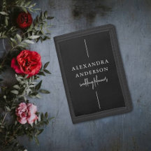 Moderne Typografie Schwarz/Weiß Elegant Minimal