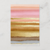 Moderne Typografie Sunset QR Code Hochzeitdetails Begleitkarte (Rückseite)