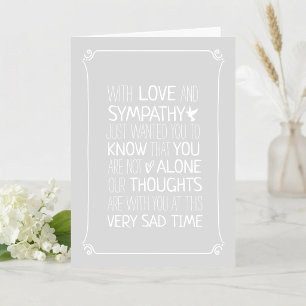 Moderne Typografie Sympathie Karte