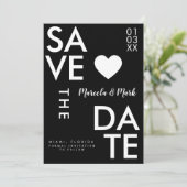 Moderne Typografie und Abstrakte Rettung der Daten Karte (Stehend Vorderseite)