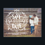 MODERNE TYPOGRAPHIE | SAVE THE DATE POSTCARD ANKÜNDIGUNGSPOSTKARTE<br><div class="desc">MODERNE TYPOGRAPHIE | SAVE THE DATE POSTCARD</div>