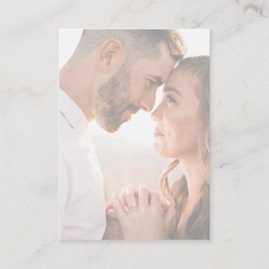 Moderne UAWG Online QR Code Foto-Verschlüsselungsk Begleitkarte (Rückseite)