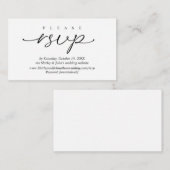 Moderne UAWG Wedding Einladung über die Website (Vorne/Hinten)