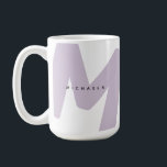Moderne überarbeitete Mit Monogramm Anfangs- und N Kaffeetasse<br><div class="desc">Stilvolle und trendige Tasse mit einem großen mit Monogramm Initial und Namen auf beiden Seiten in einfachen,  modernen Schriftart. Wenn Sie Hilfe bei der Anpassung benötigen,  schreiben Sie mir bitte den unten stehenden Button und ich werde Ihnen gerne helfen.</div>