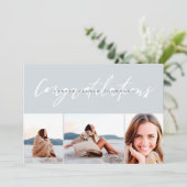 MODERNE ÜBEREINSTIMMUNGEN EINLADUNG (Stehend Vorderseite)